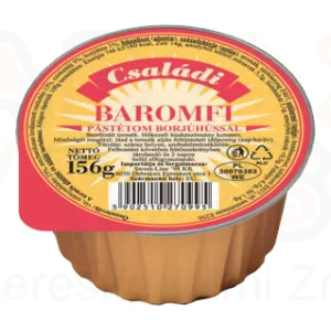FISH&FOOD CSALÁDI BAROMFI PÁSTÉTOM 156 g BORJÚHÚSSAL